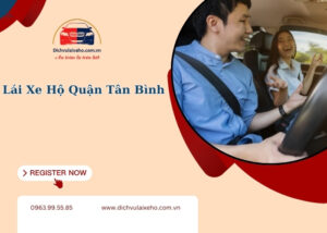 Lái xe hộ Quận Tân Bình