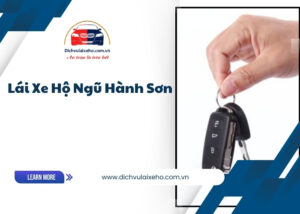 Lái xe hộ ngũ hành sơn